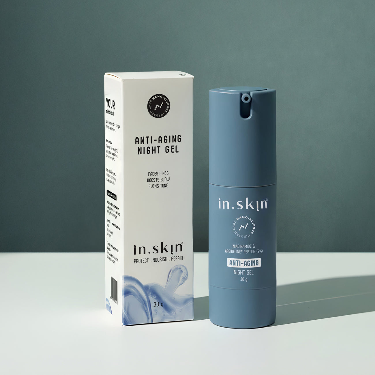 Anti-aging night gel product